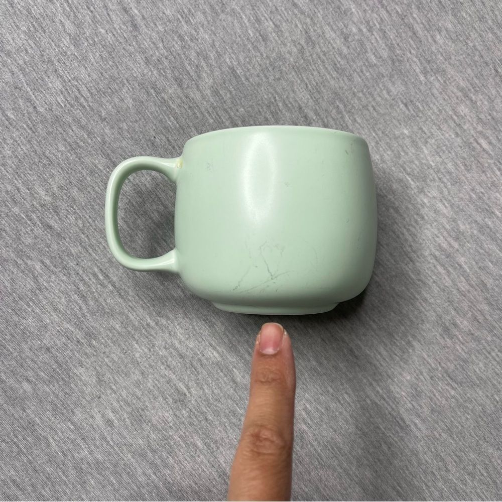 Starbucks Pastel Stoneware Flat Bottom 12 Oz Coffee Mugs 2 PCS. Set - Picture 14 of 14